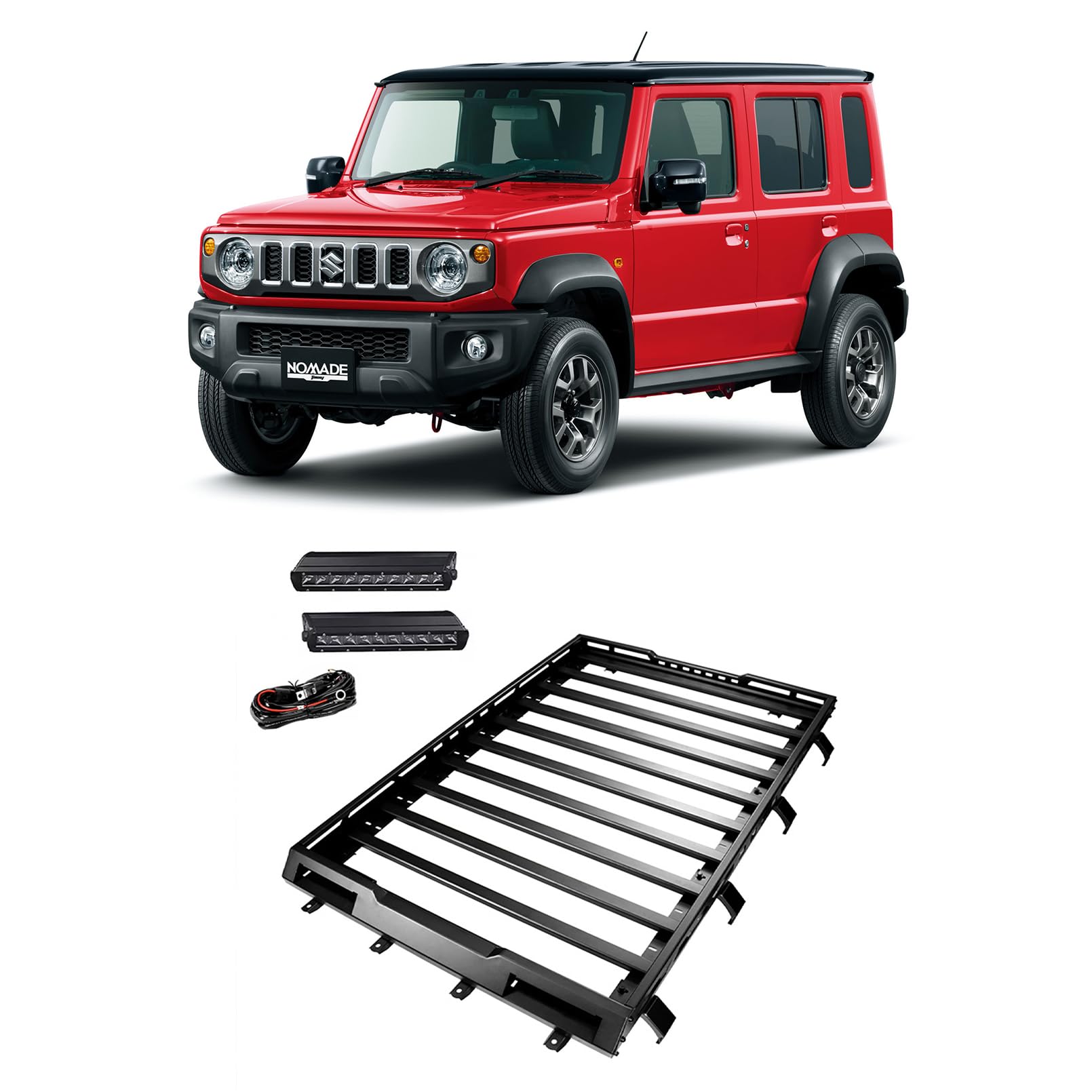 Amazon.co.jp: VKINGER ジムニーノマド JC74 5ドア パーツ ルーフ